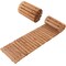 Gymax 8 FT Roll-out Hardwood Pathway Patio Path Straight Weather-Resistant